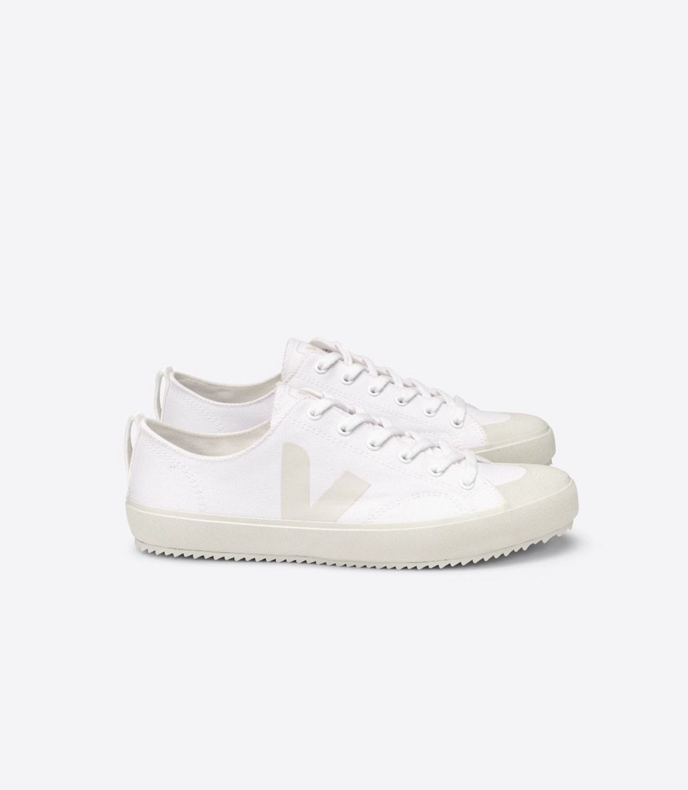 Veja Trainers Womens White - Nova Canvas - HNPF-64305